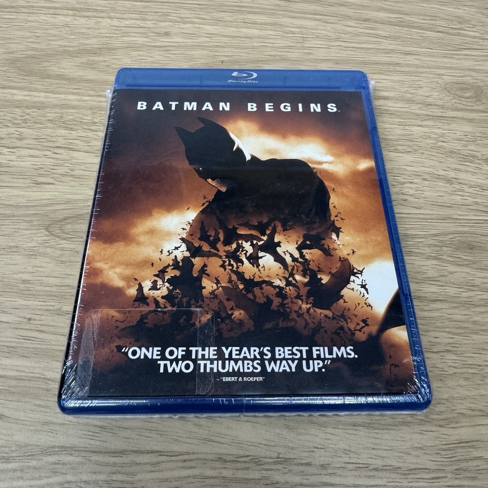 Batman Begins (Blu-ray 2005) Christian Bale Brand New Factory Sealed